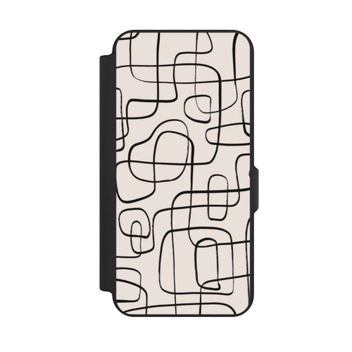 Samsung Galaxy S25 FE NIVOflip Lignes Fines Pattern