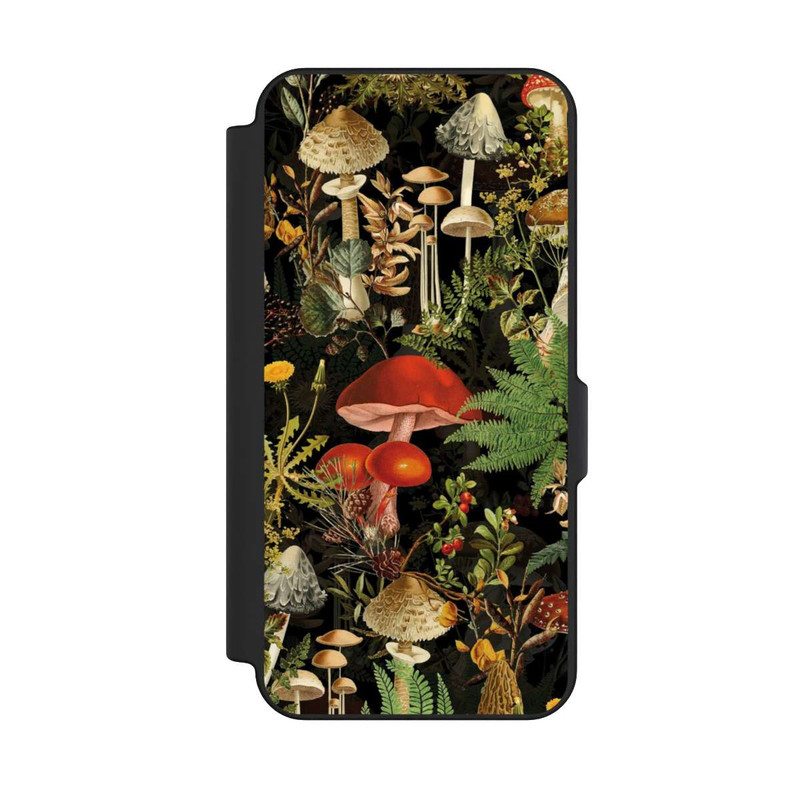 Galaxy S25 FE NIVOflip Verschiedene Pilze Im Wald