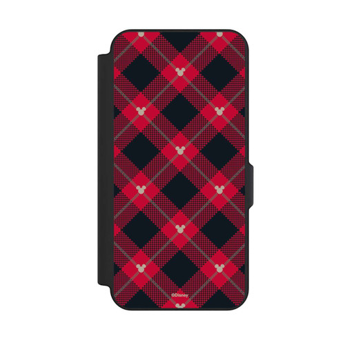 Samsung Galaxy S25 FE NIVOflip Mickey Weihnachtsmuster Rot