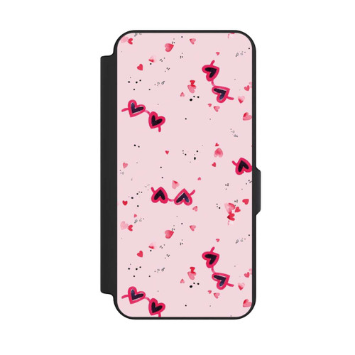 Samsung Galaxy S25 FE NIVOflip Lunettes de soleil Saint Valentin Coeurs
