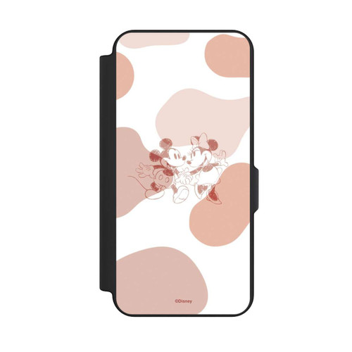 Samsung Galaxy S25 FE NIVOflip Mickey et Minnie se tiennent la main Boho