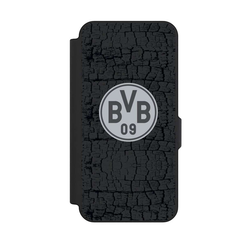 Galaxy S25 FE NIVOflip BVB Maillot charbon et acier