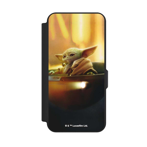 Samsung Galaxy S25 FE NIVOflip Grogu Dans la nacelle suspendue