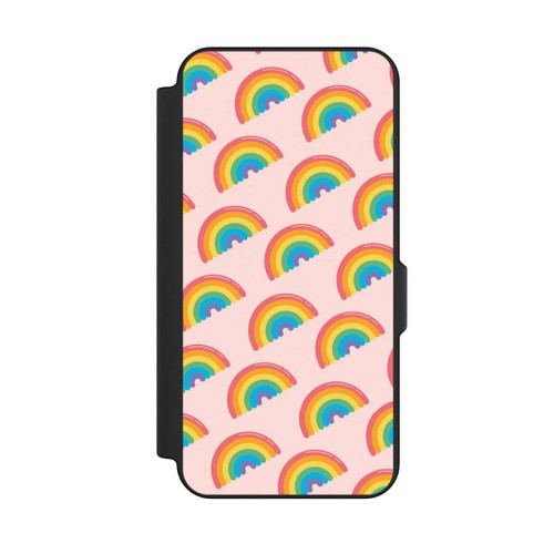 Samsung Galaxy S25 FE NIVOflip Arcs-en-ciel kawaii
