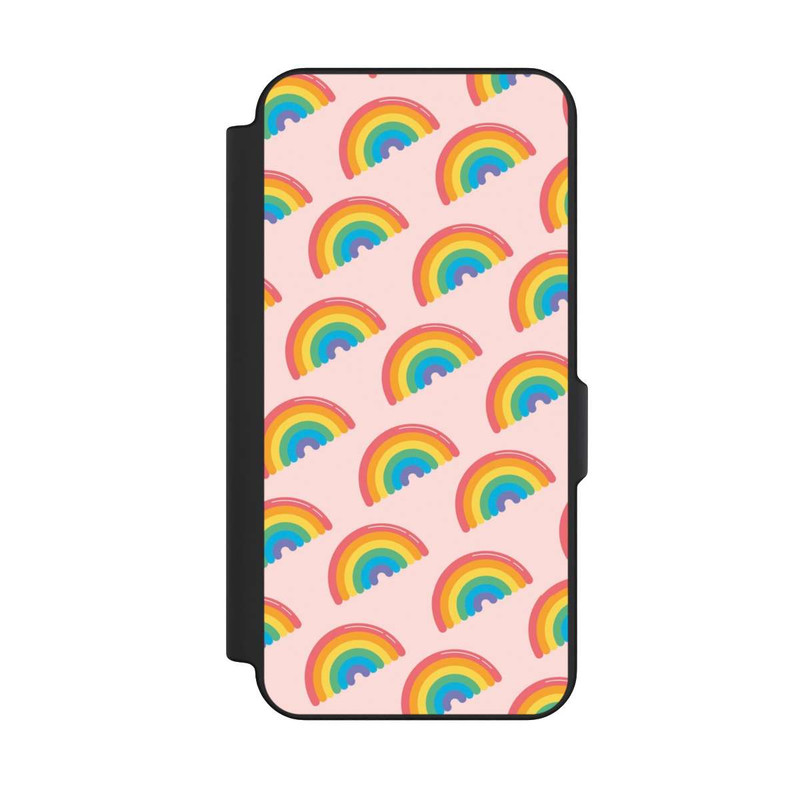 Galaxy S25 FE NIVOflip Arcs-en-ciel kawaii
