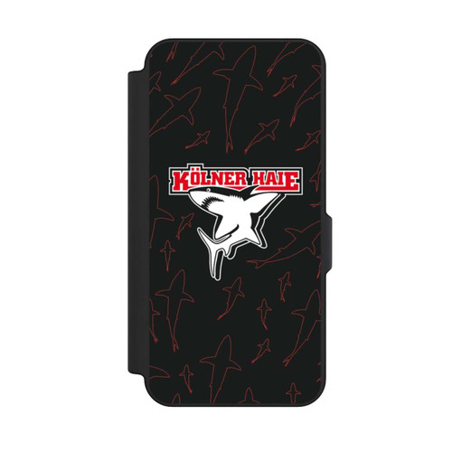 Samsung Galaxy S25 FE NIVOflip Haie Muster Rot