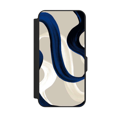 Samsung Galaxy S25 FE NIVOflip Traits de pinceau abstraits 80