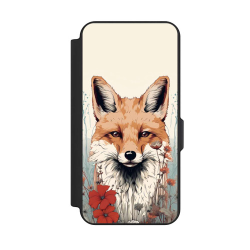 Samsung Galaxy S25 FE NIVOflip  Fox with Flowers