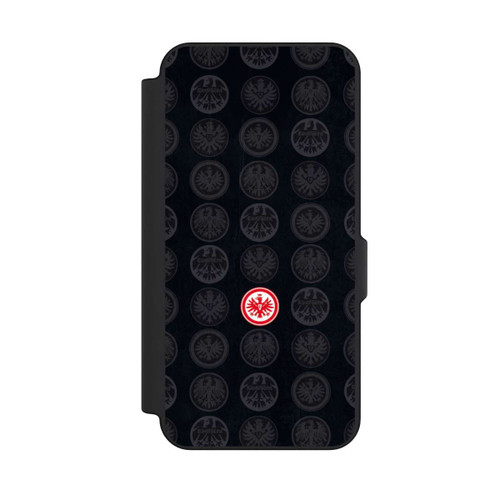 Samsung Galaxy S25 FE NIVOflip Eintracht Frankfurt Logo Pattern