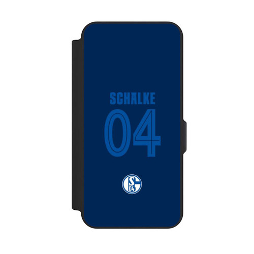 Samsung Galaxy S25 FE NIVOflip Schalke 04 Dunkelblau