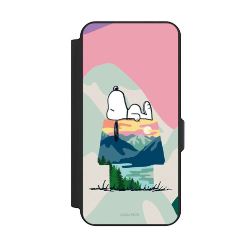 Samsung Galaxy S25 FE NIVOflip Snoopy à l'extérieur