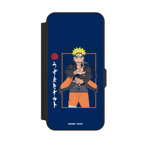 Samsung Galaxy S25 FE NIVOflip Naruto Position de Combat bleu