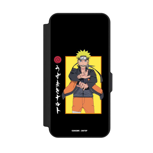 Samsung Galaxy S25 FE NIVOflip Naruto Position de Combat noir