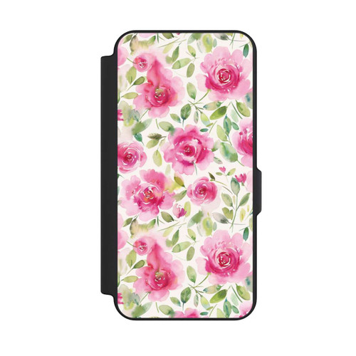 Samsung Galaxy S25 FE NIVOflip Aquarell Frische Rosen