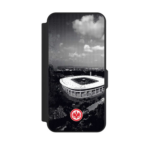 Samsung Galaxy S25 FE NIVOflip SGE Stadion Schwarz Weiß