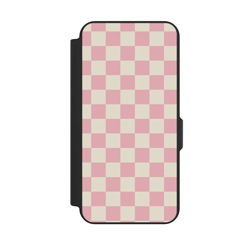 Galaxy S25 FE NIVOflip Schachbrett Rosa