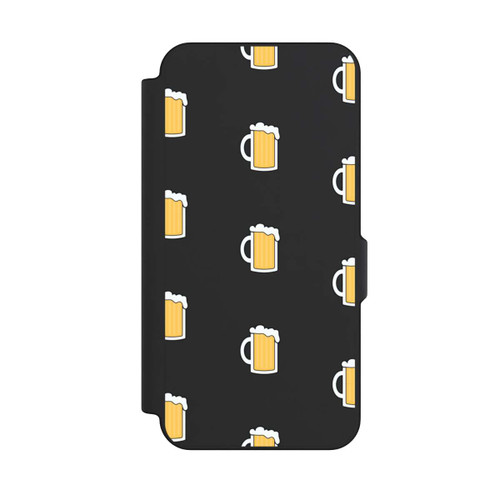 Samsung Galaxy S25 FE NIVOflip Beer Glass Pattern Illustration