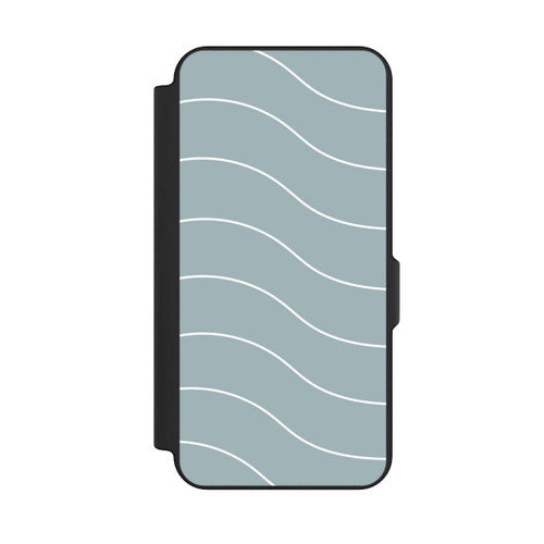 Samsung Galaxy S25 FE NIVOflip Trendy Lines White Green