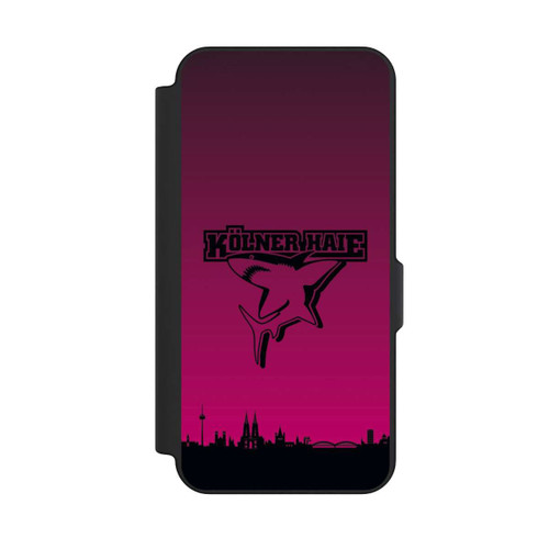 Samsung Galaxy S25 FE NIVOflip Kölner Haie Skyline Pink