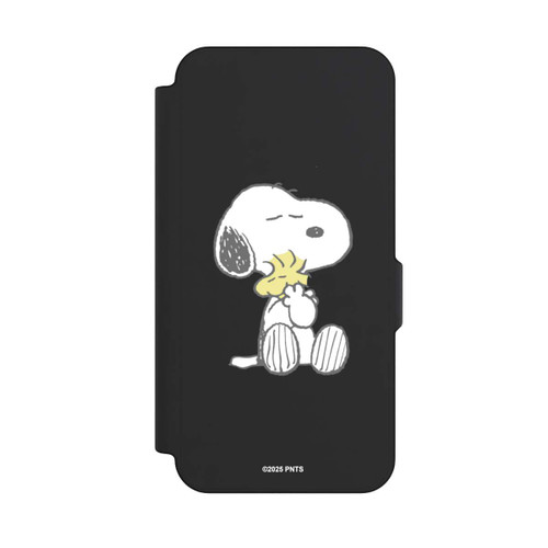 Samsung Galaxy S25 FE NIVOflip Snoopy And Woodstock Cuddling transparent