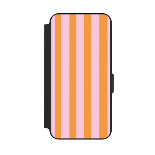 Samsung Galaxy S25 FE NIVOflip Orange And Pink Stripes