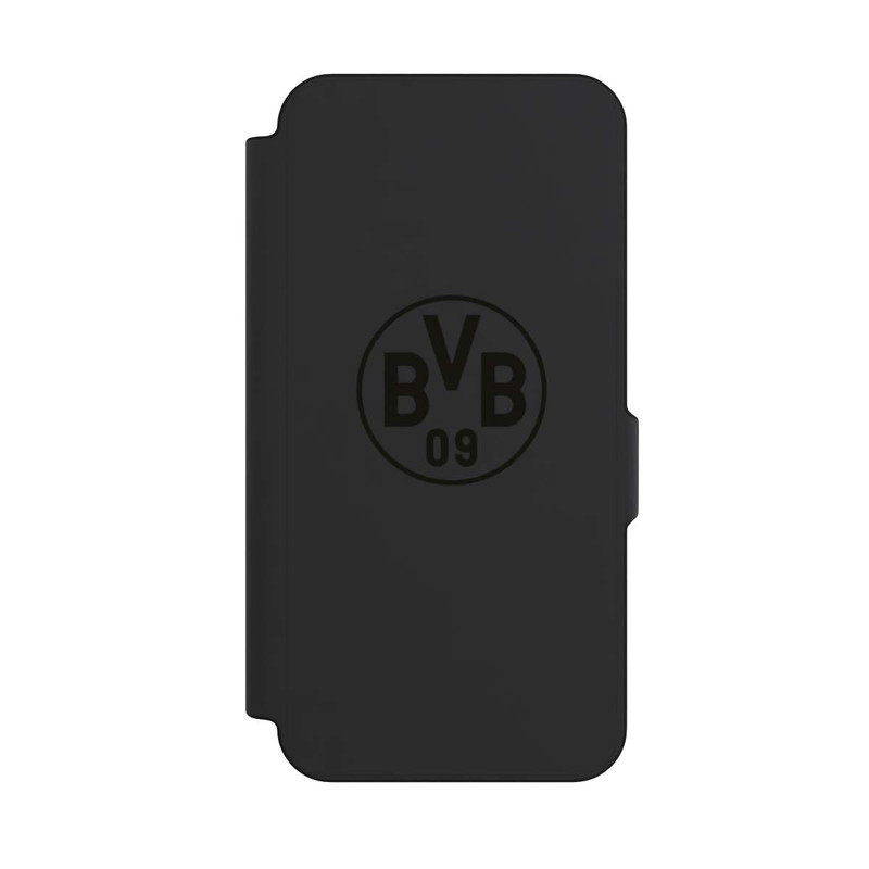 Galaxy S25 FE NIVOflip BVB Logo Schwarz Transparent