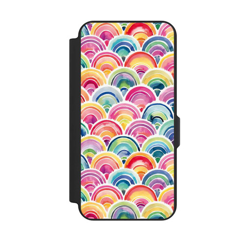 Samsung Galaxy S25 FE NIVOflip Happy Summer Rainbow Scales