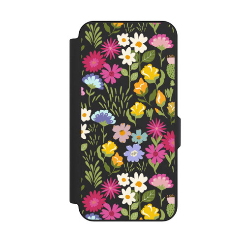 Samsung Galaxy S25 FE NIVOflip Summer Flowers Pattern Transparent