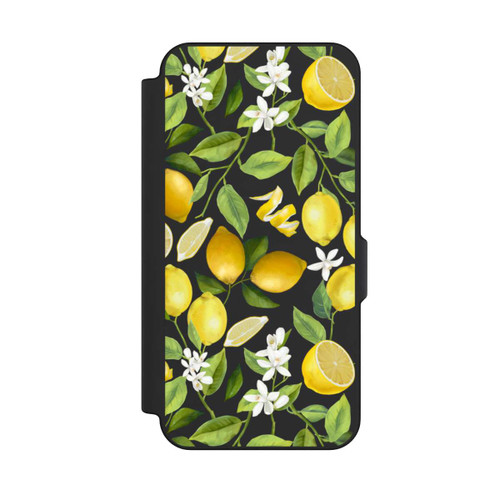 Samsung Galaxy S25 FE NIVOflip Lemon Summer Wallpaper Transparent