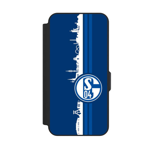 Samsung Galaxy S25 FE NIVOflip Schalke 04 Skyline Blau