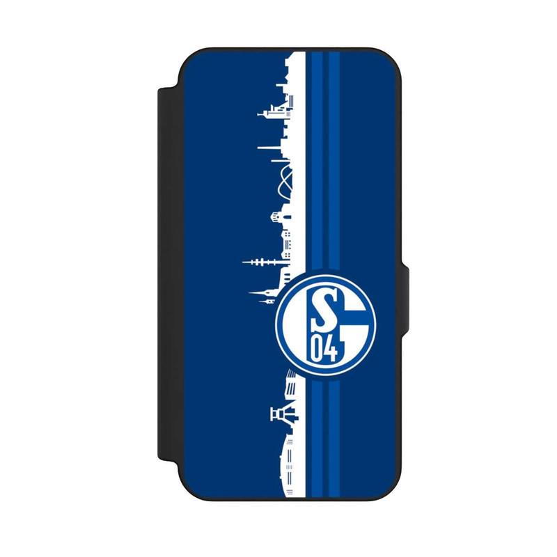 Galaxy S25 FE NIVOflip Schalke 04 Skyline Blau