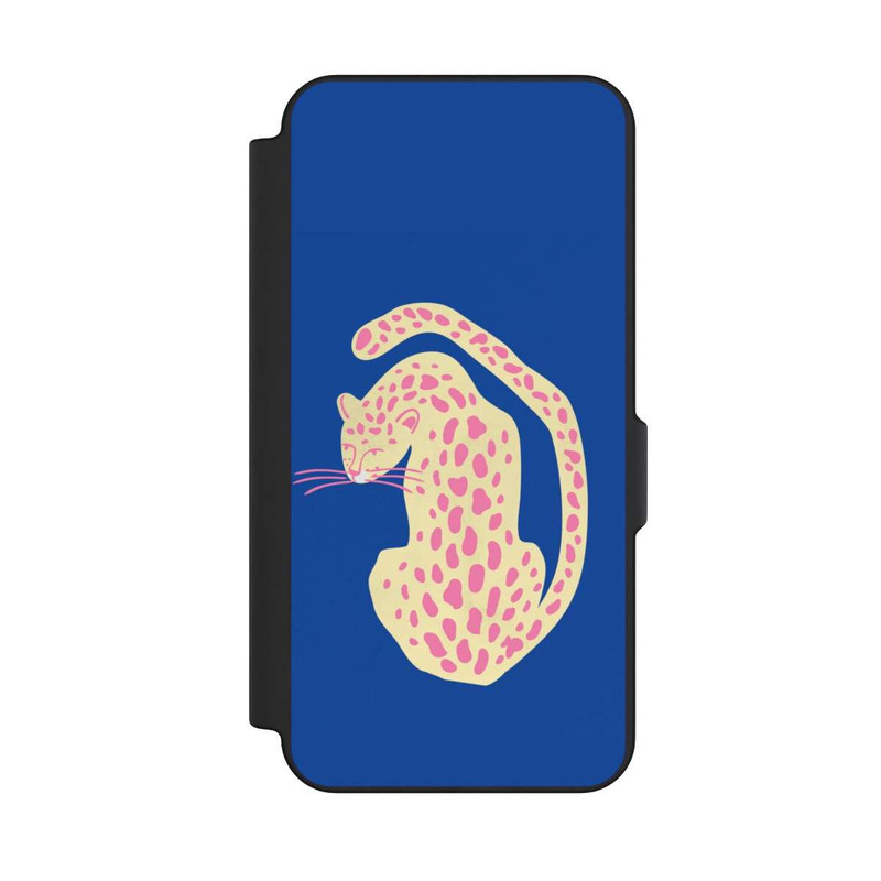 Galaxy S25 FE NIVOflip Blue Pink Cat