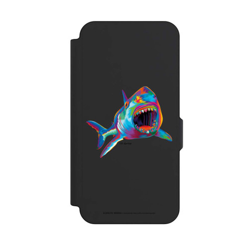 Samsung Galaxy S25 FE NIVOflip Shark Pop Colour transparent