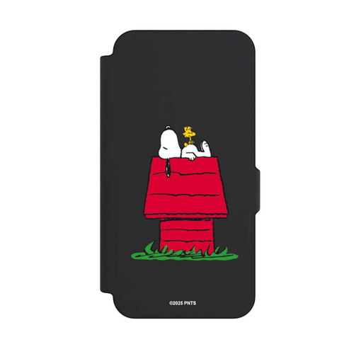 Samsung Galaxy S25 FE NIVOflip Snoopy and Woodstock Classic transparent