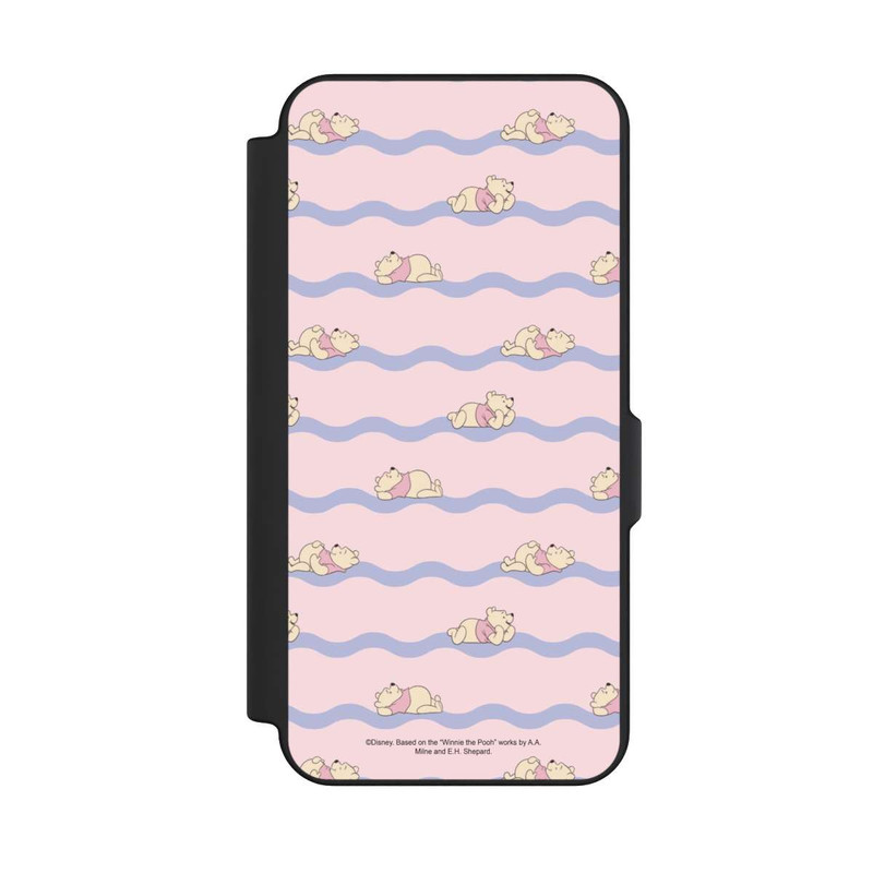 Galaxy S25 FE NIVOflip Winnie the Pooh Pink Waves