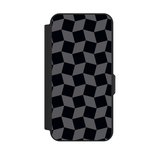 Samsung Galaxy S25 FE NIVOflip 3D Würfel-Muster Effektt