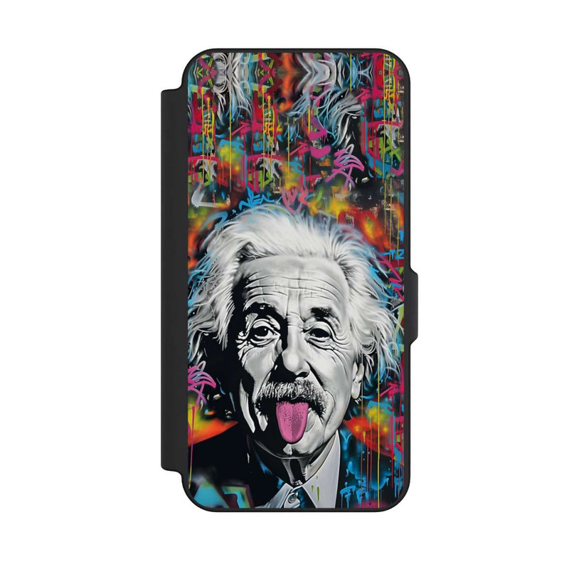 Galaxy S25 FE NIVOflip Physiker Bunte Zunge Raus