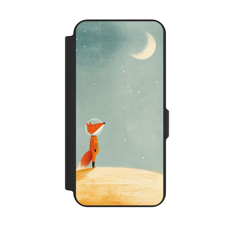 Galaxy S25 FE NIVOflip Fuchs im Mondlicht