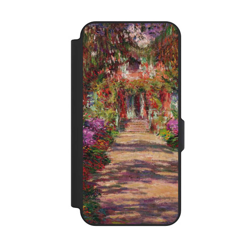 Samsung Galaxy S25 FE NIVOflip Eine Allee in Monets Garten in Giverny by Claude Monet
