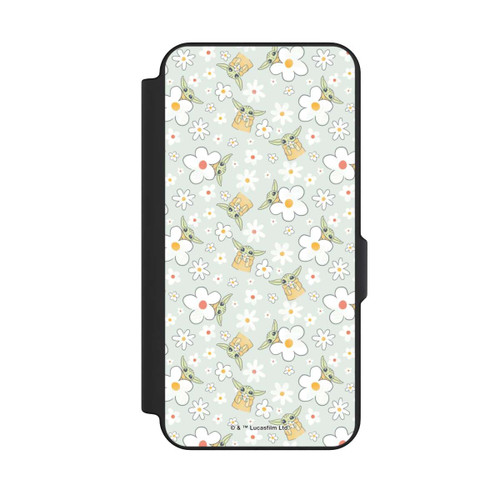 Samsung Galaxy S25 FE NIVOflip Baby Yoda Blumen Muster