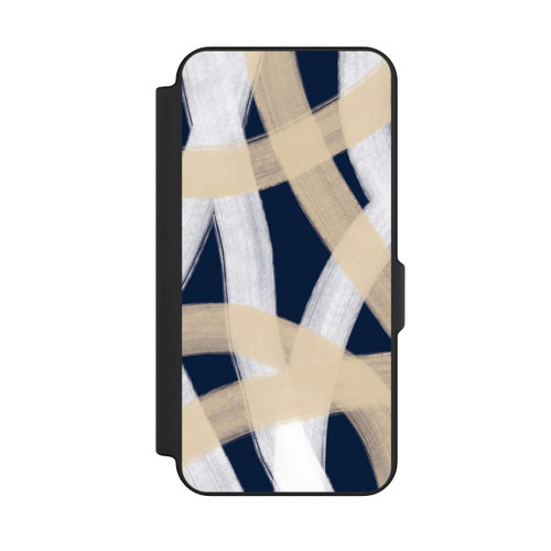Samsung Galaxy S25 FE NIVOflip Laced Up Beije Blue