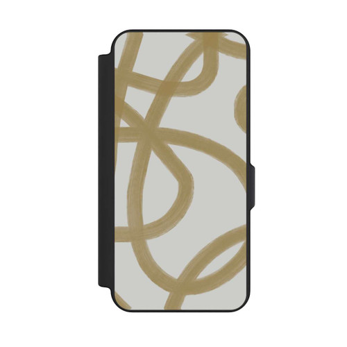 Samsung Galaxy S25 FE NIVOflip Laced Up Beije