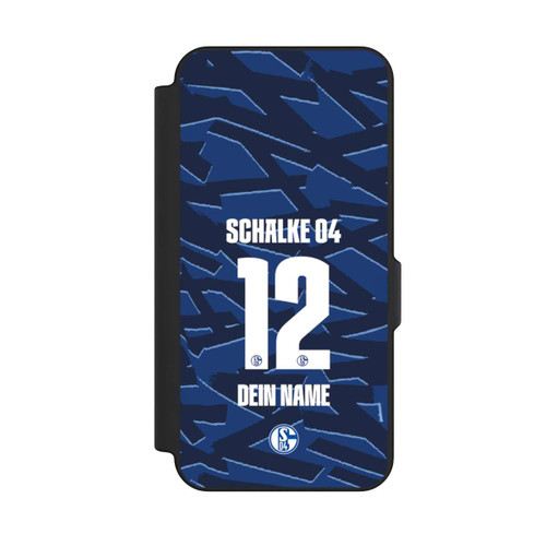 Samsung Galaxy S25 FE NIVOflip Schalke 04 Trikot Personalisierbar 25-26