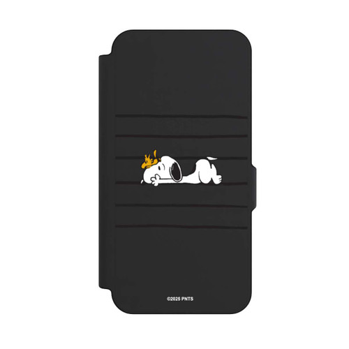 Samsung Galaxy S25 FE NIVOflip Snoopy Woodstock Stripes Peanuts Transparent