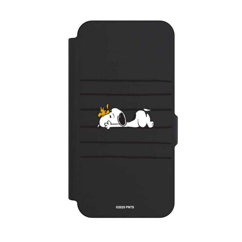 Galaxy S25 FE NIVOflip Snoopy Woodstock Stripes Peanuts Transparent