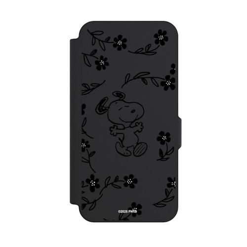 Samsung Galaxy S25 FE NIVOflip Snoopy und Flowers Transparent