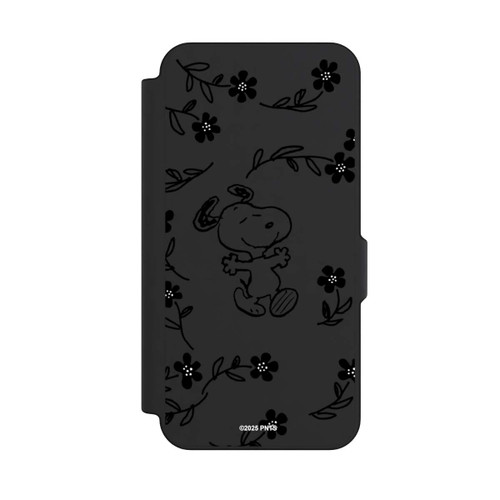 Samsung Galaxy S25 FE NIVOflip Snoopy und Flowers Transparent
