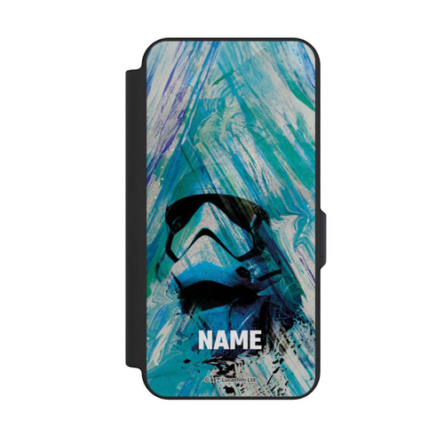 Samsung Galaxy S25 FE NIVOflip Stormtrooper Watercolor Personalisierbar