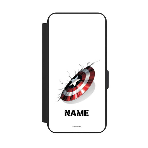 Samsung Galaxy S25 FE NIVOflip Captain America Shield Personalisierbar