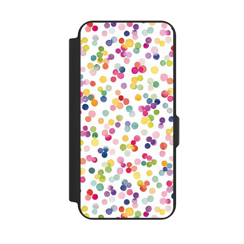 Samsung Galaxy S25 FE NIVOflip Watercolor Dots Colorful